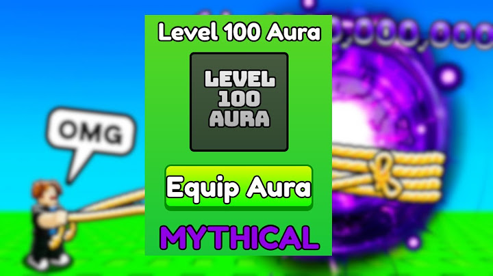 HOW to FIND the LEVEL 100 AURA! - Roblox - Find the Auras!