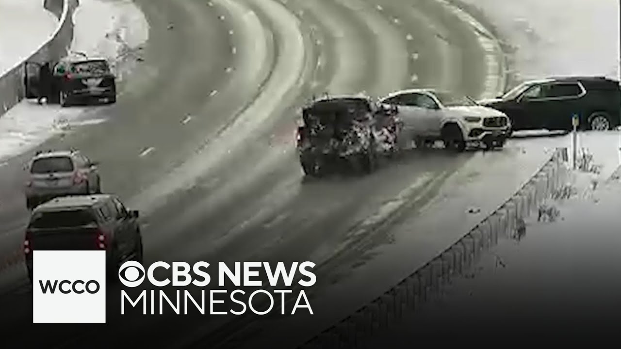 Snow and ice leads to multiple crashes on Minnesota road over the ...