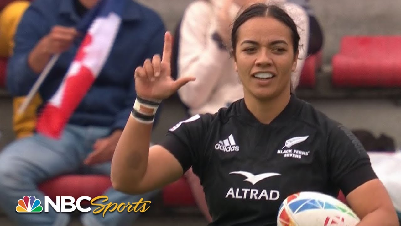 HSBC World Rugby Sevens New Zealand stages comeback win over U.S