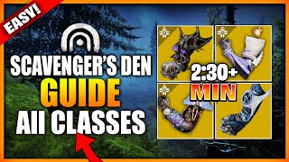 Scavenger's den LEGEND Lost sector Today | All Classes GUIDE | 04/27/2024