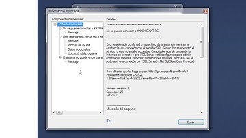 Solucionar Error 40 - No se pudo abrir una conexión con SQL Server