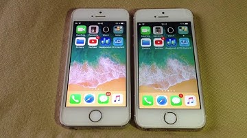 Iphone 5s  ios 11.2.2 vs ios 11.2.1 #benchmark# !