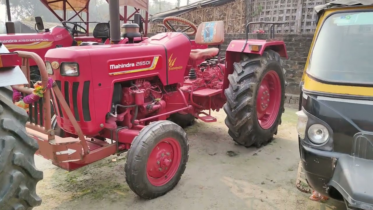 Mahindra 265 Di tractor 🚜 vs mahindra 475 sp plus I बैंक से खींचाहुआ गाड़ी /4लाख , कम चला 175घंटा 
