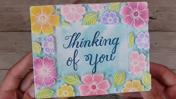 How to Create a Floating Frame WITHOUT Press n Seal #Cardmaking