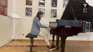 Piac2025 Silvia Rimedio, Italy Pianolink International Amateurs Competition 2025 Cat. A