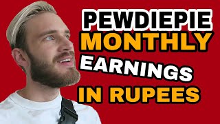 PEWDIEPIE MONTHLY INCOME REVEALED ? | DOCTOR TECH YT
