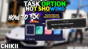How To Fix Task Not Showing In Chikii Emulator | RoZoNick