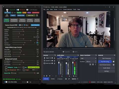 Camfilter - Demo 02: Basics, Camera and Color, working with OBS.