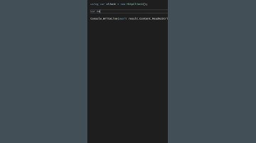 .NET 7 - PatchAsync & PatchAsJsonAsync #shorts