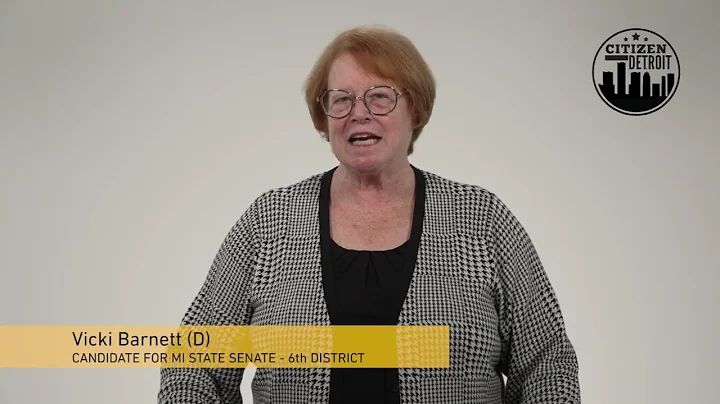 Vicki Barnett (D) - Candidate for Michigan State S...