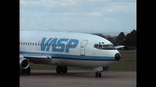 Boeing 737-200 da Vasp, Aeroporto de Londrina, Março de 1996.