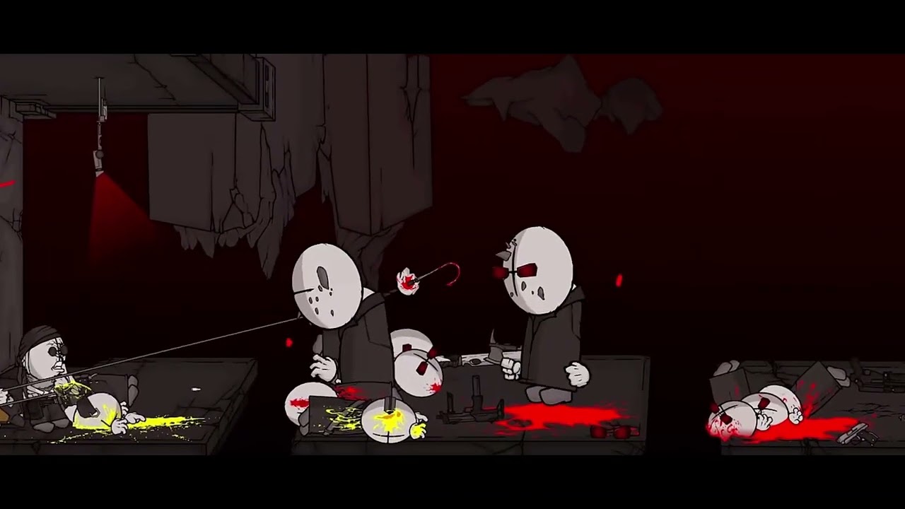 madness combat but its only when half mags are on screen