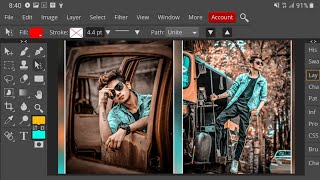 Photopea Editing Mobile📱 Cb Editing Tutorial 🔥 Photopea screenshot 2