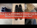 Avis sur la DYKHMILY Chaussures de Sécurité Hommes Anti-Perforation Basket de Securite Légère Coussi