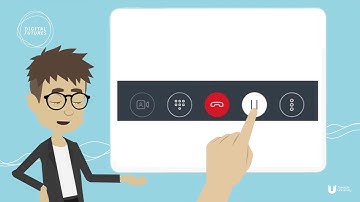 How to place a caller on Hold or Mute with the MiCollab Web Client