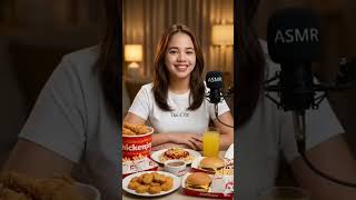 Jollibee Mukbang ASMR #reelsvideoシ #fypシ゚viralシ #aigenerated #daicriz #jollibeemukbang