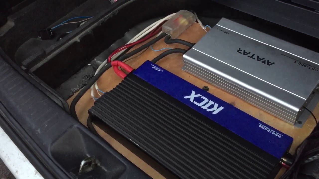 Toyota caldina бюджетный громкий фронт kicx avatar aria - YouTube