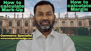 Calculation of Markup & Margin | What is Markup | What is Margin | ACCA | CMA | Commerce Specialist