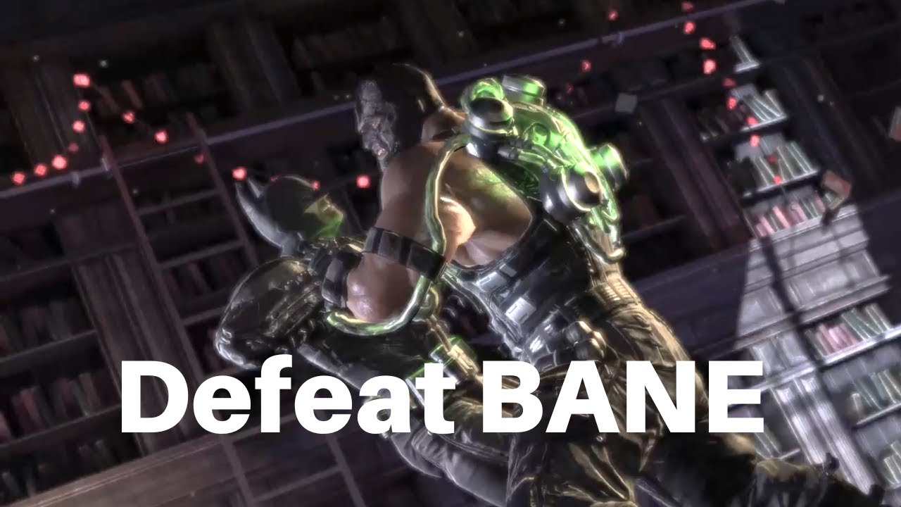 Batman™ Arkham Origins Plus Defeat BANE - YouTube