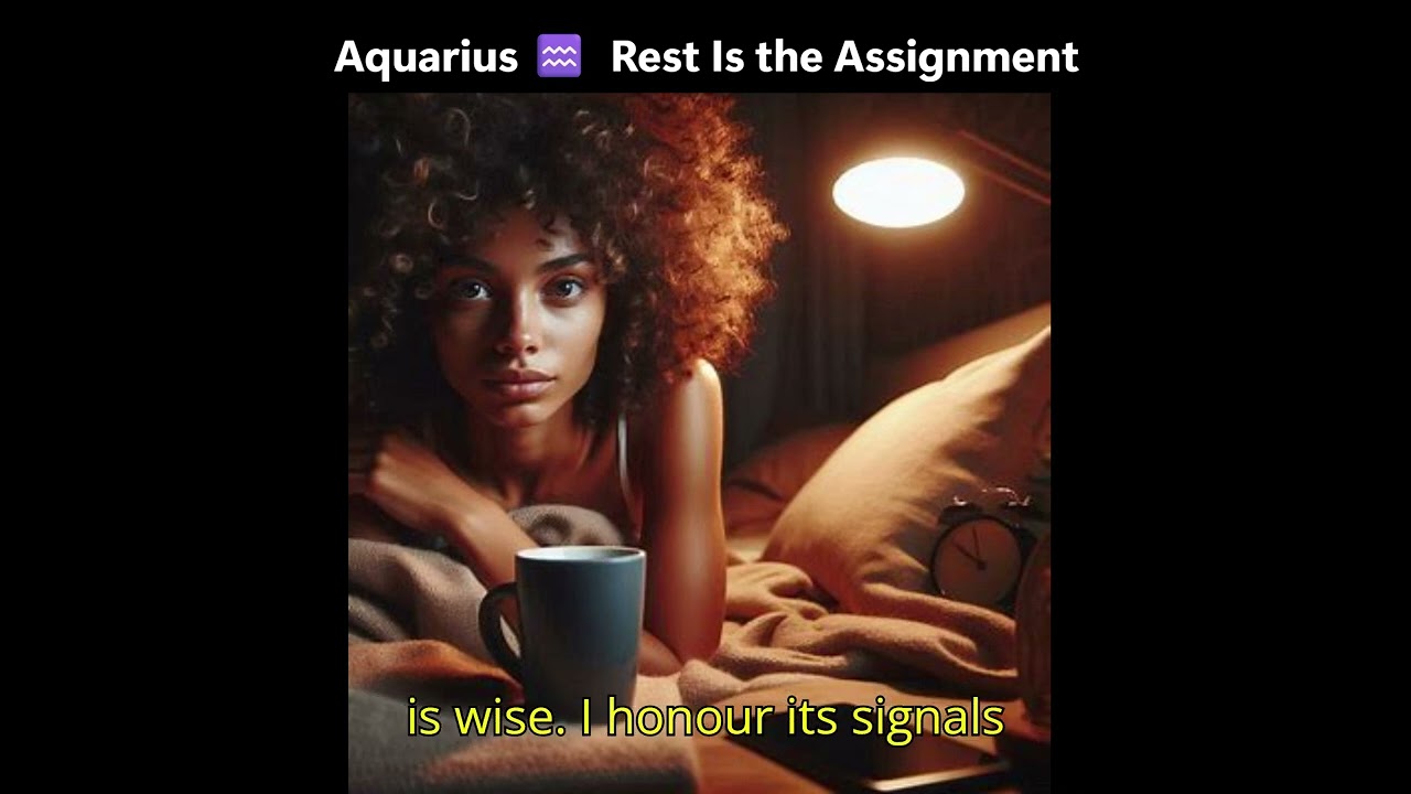 Aquarius♒ Rest. Reset. Receive. 🌙 Weekly Astrology January 4-11, 2026