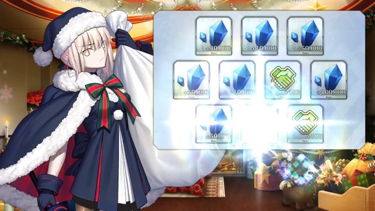 fgo christmas 2020 reset after grand prize Fate Grand Order Full 500 Spins For Prize Roulette Almost Weekly Santa Alter Youtube fgo christmas 2020 reset after grand prize