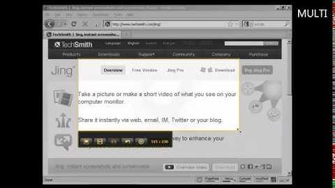 How to Use Jing Take Screenshots of any Website