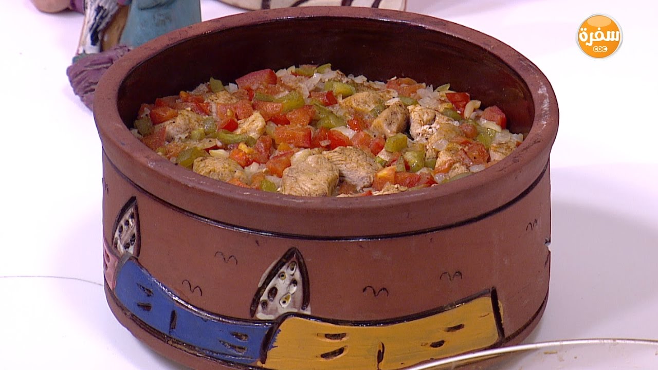 طاجن لسان عصفور بالدجاج | نجلاء الشرشابي