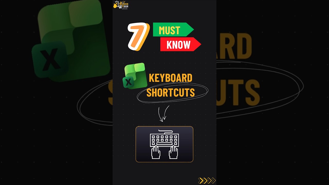 You can never go wrong with these EXCEL shortcuts ! 