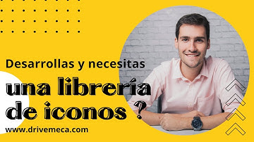 Necesitas una librería de iconos GRATIS y opensource?