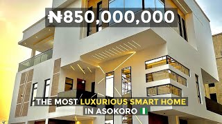 Inside the MOST LUXURIOUS SMART HOME in Abuja, Nigeria!