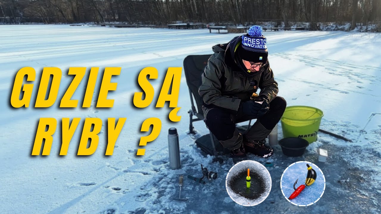 Zamarznięte jezioro, dwie wędki i cisza - zimowe wędkowanie | Wędkarstwo Podlodowe | VLOG