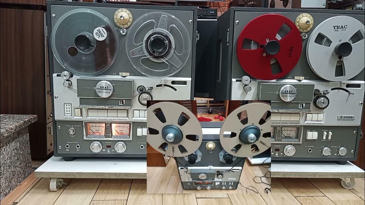 Akai X355 và Akai X355D đầu băng cối có sừng YouTube