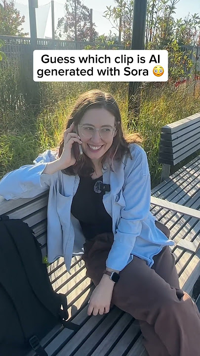 Can YOU tell which video is AI? 🤨
