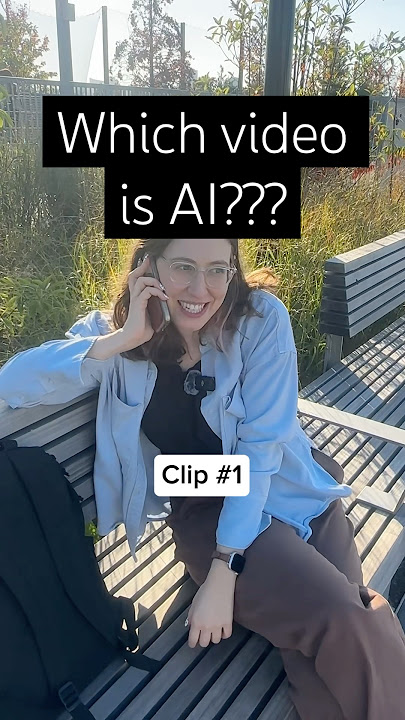 Can YOU tell which video is AI? 🤨