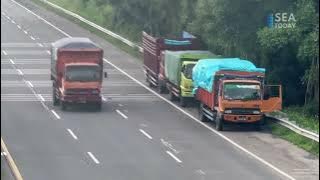 Pembatasan Mobil Truk di Jalan Tol Tangerang - Merak, Jelang Arus Mudik 2024