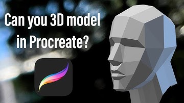 Can you make 3D models with Procreate?