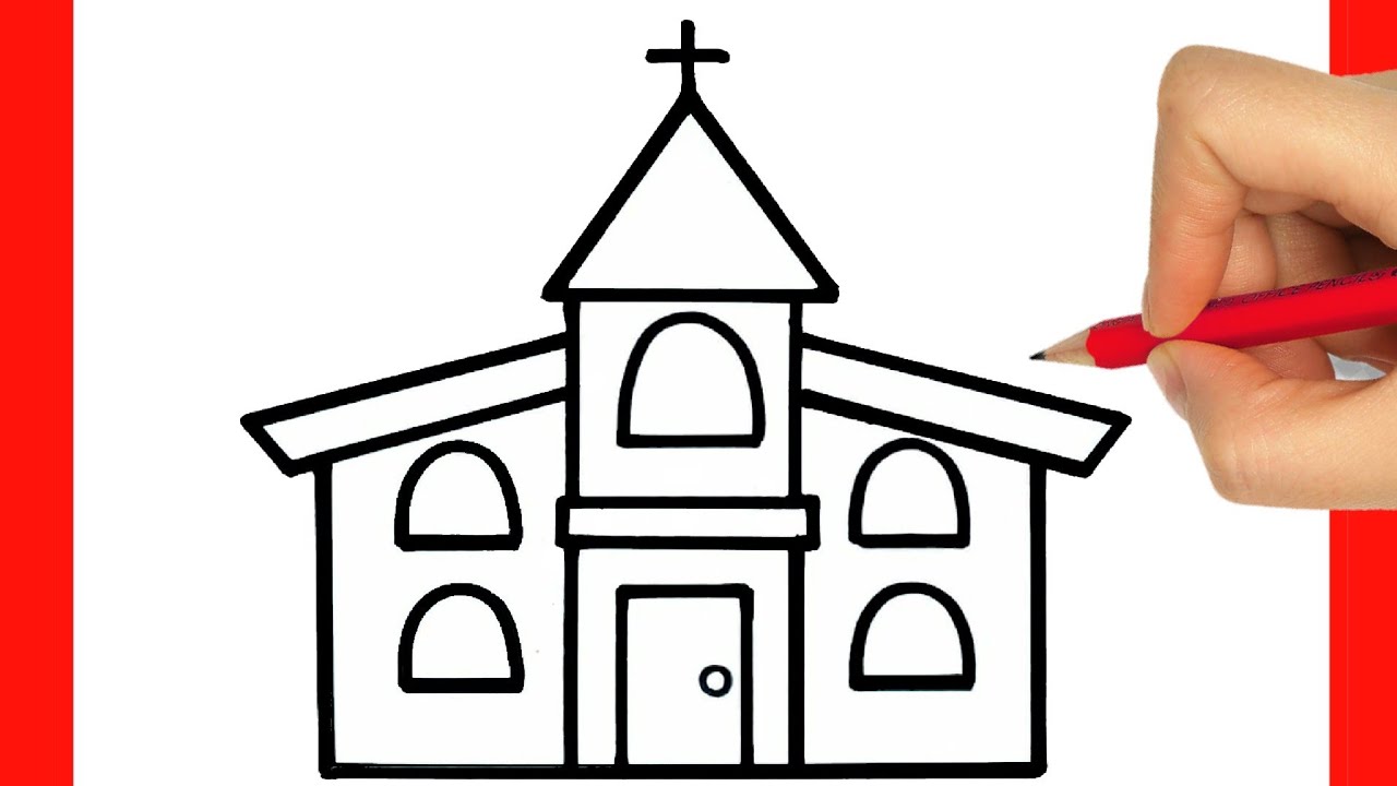 Como dibujar una IGLESIA - thptnganamst.edu.vn