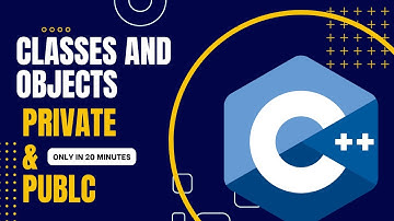 C++ classes and encapsulation  (private & public)access specifiers. Explained