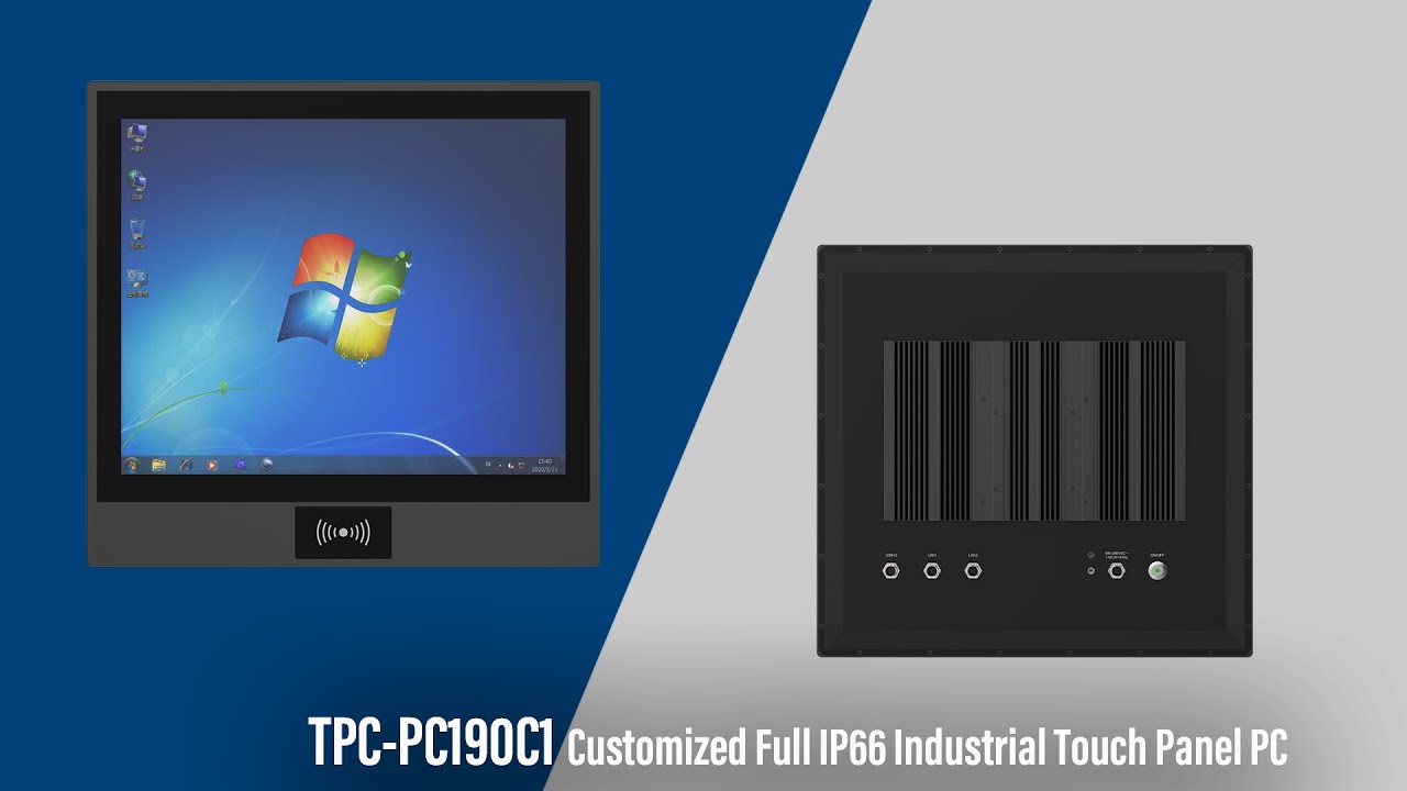 Test the NFC communication of TAICENN Customized Industrial Panel PC system.