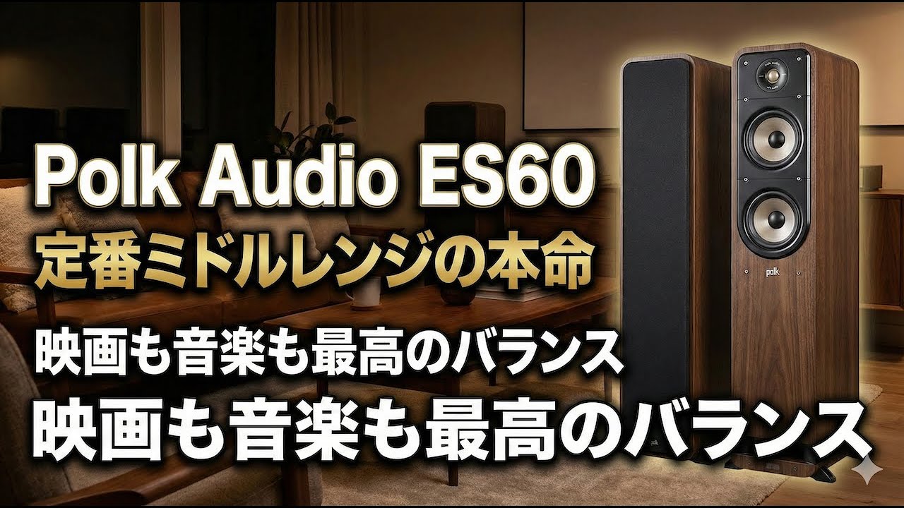 ポークオーディオES60 Amazon.com: Polk Signature Elite ES60 Tower Speaker - Hi-Res