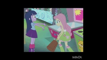 Fluttershy 🦋 is scared of Discord 🐉 ! mlp edit 🌈💖