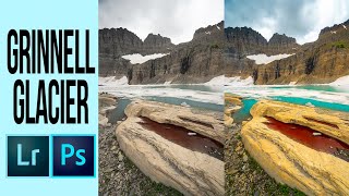 ADVANCED IMAGE PROCESSING -Editing GRINNELL GLACIER Start To Finish screenshot 5