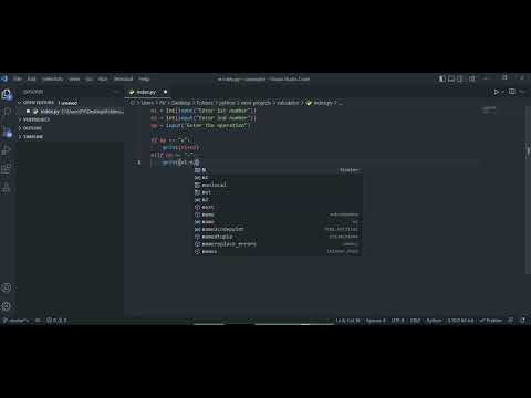 Python Mini Project - Simple Calculator