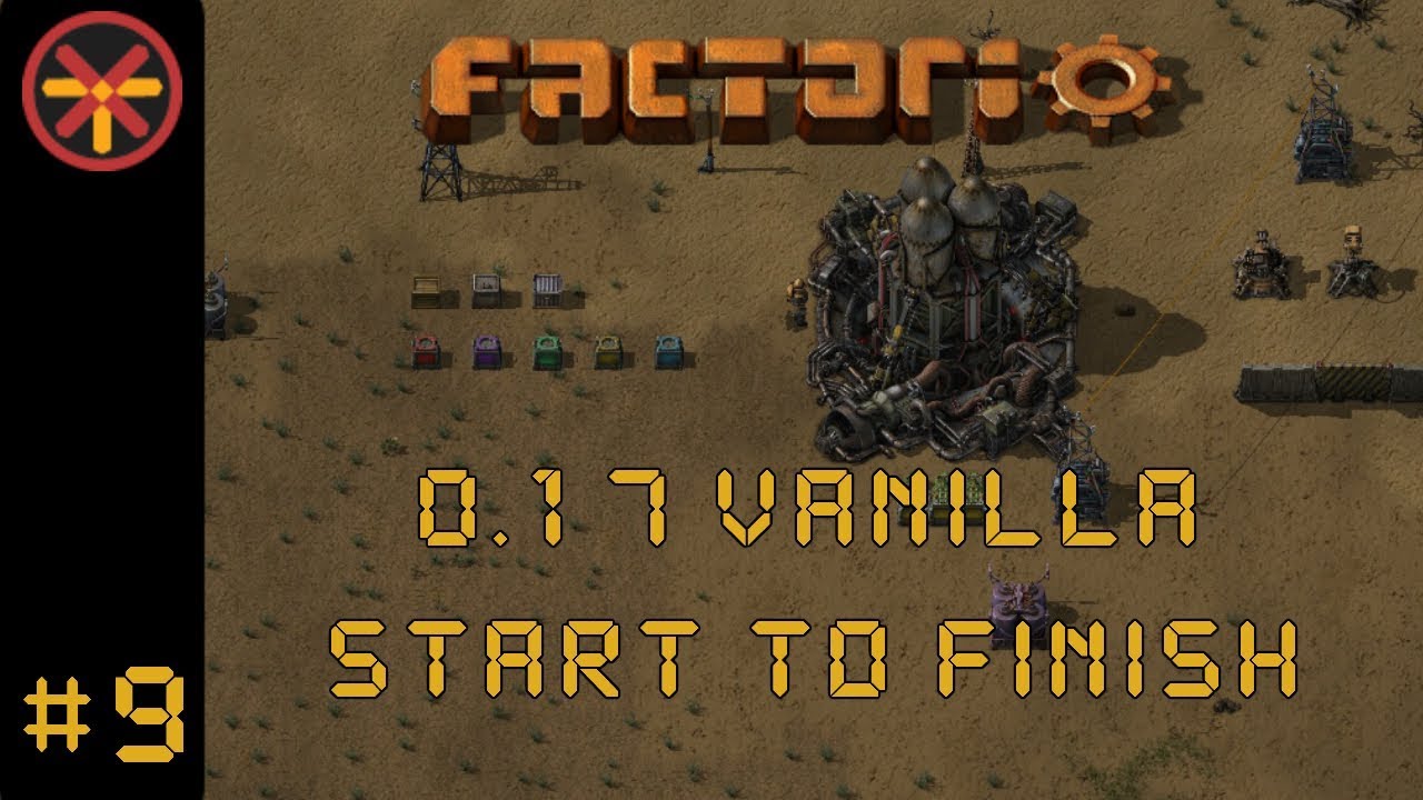 Factorio 0.17 Vanilla EP 9: Start To Finish - Mall Setup! | Guide & Gameplay
