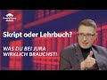 ⚖️ Lehrbuch oder Skript – Womit solltest Du 2026 Jura lernen? 📚