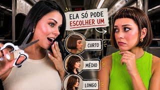 ASMR: Corte De Cabelo Por R$3 Reais No Metrô (Completo) 