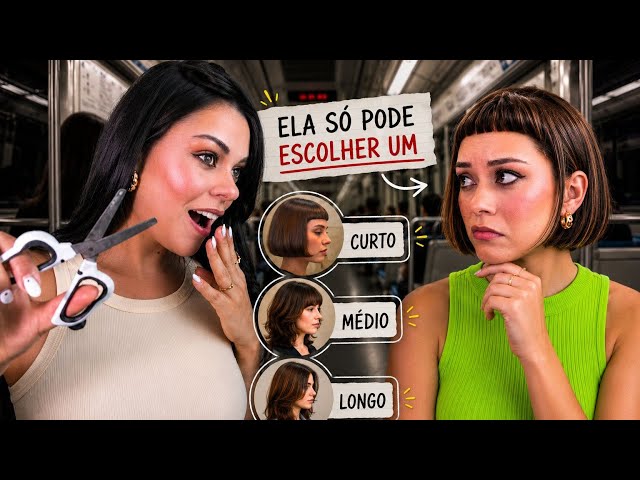 ASMR: Corte De Cabelo Por R$3 Reais No Metrô (Completo)