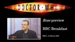 Doctor Whorose Preview On Bbc Breakfast 10 March 2005