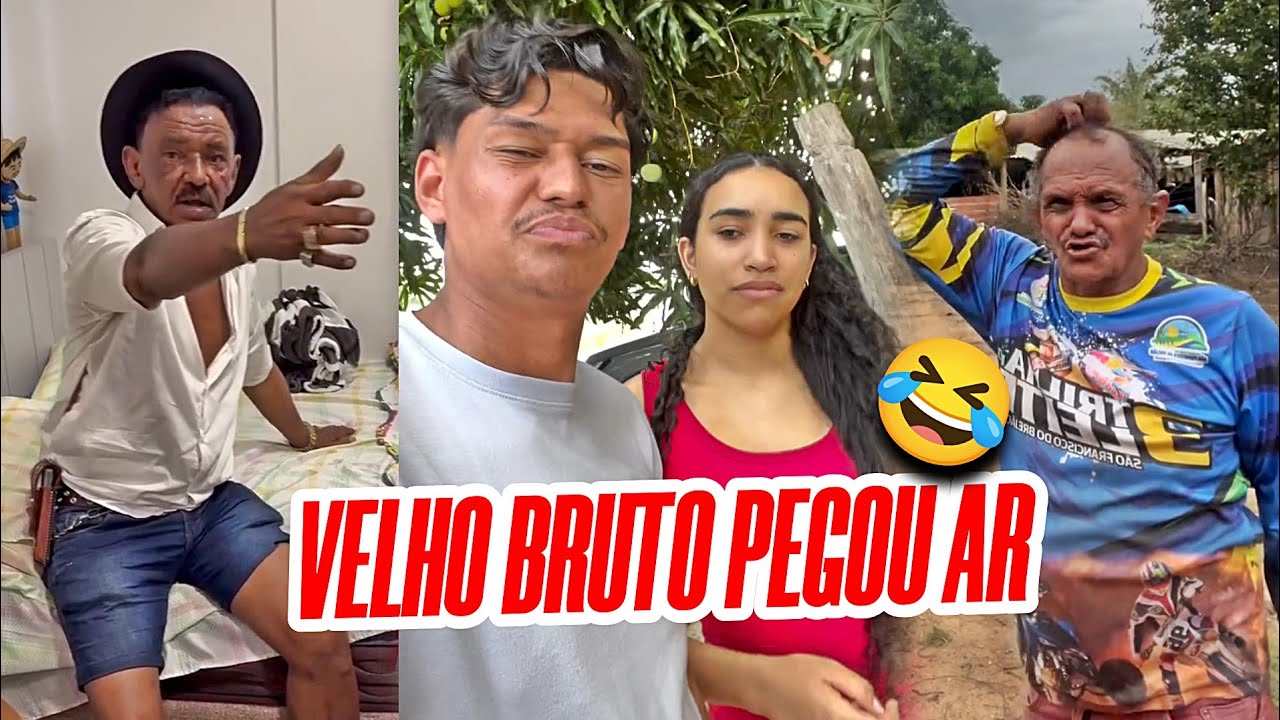 VELHO BRUTO PEGOU AR COM SEU FILHO 😂😂😂 MUITA RESENHA KKK 
