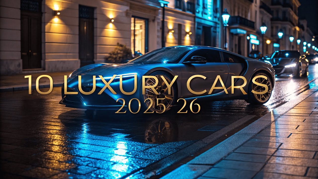 10 New Luxury Cars You Must See in 2025-2026 – Which One is for You?